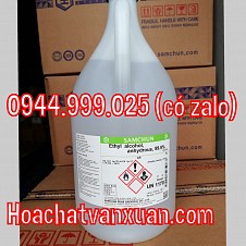 Ethyl alcohol , anhydrous, 99.9% samchun Hàn Quốc, Ethanol Samchun Hàn  Quốc